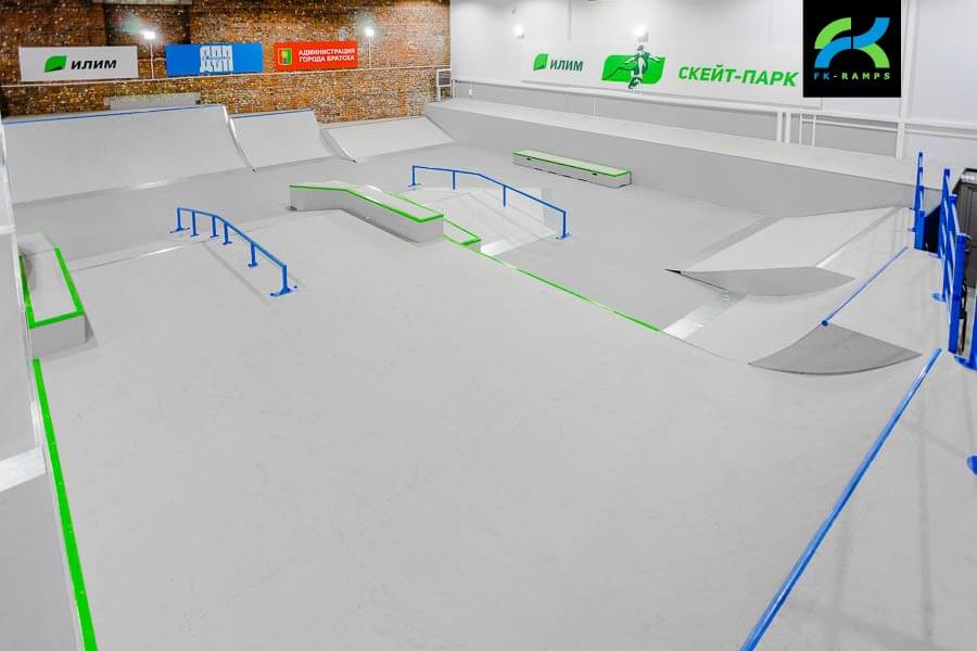 Bratsk indoor skatepark